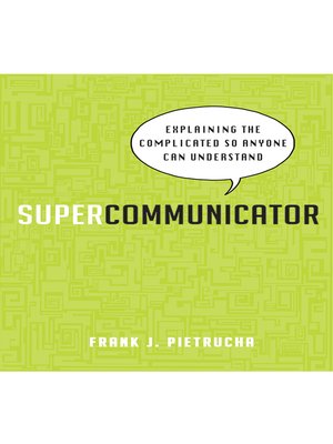 cover image of Supercommunicator